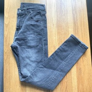 Levis Men’s 510 Gray 29” x 32” Jeans